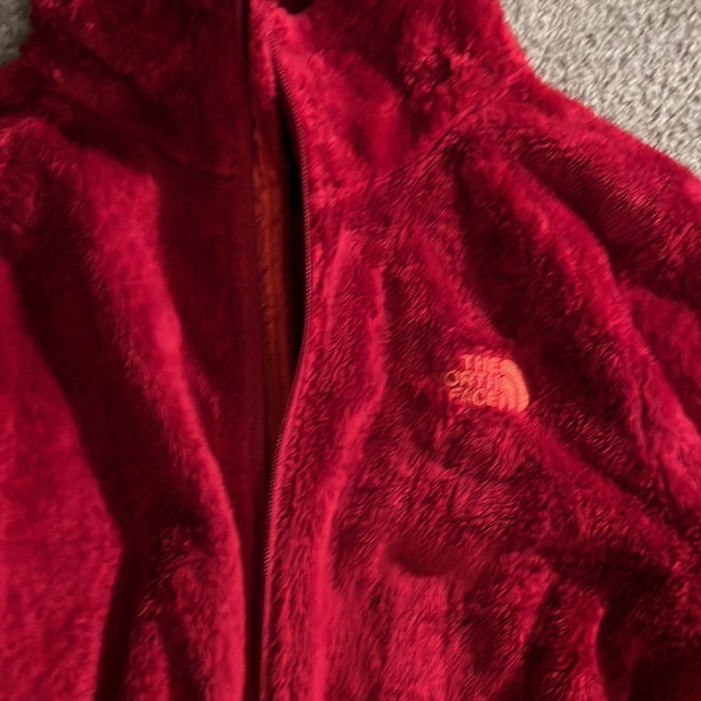 The North Face Women's Red Fleece Jacket - Picture 2 of 4